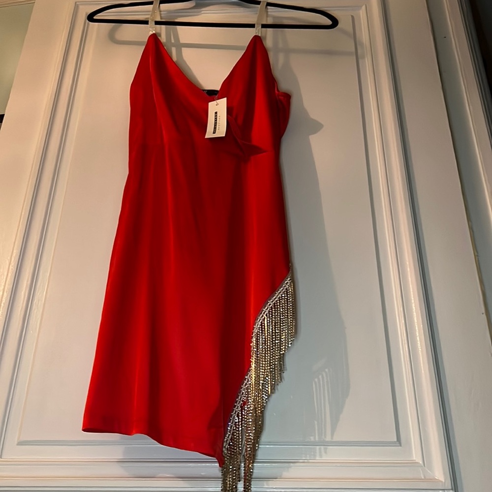 Red dress